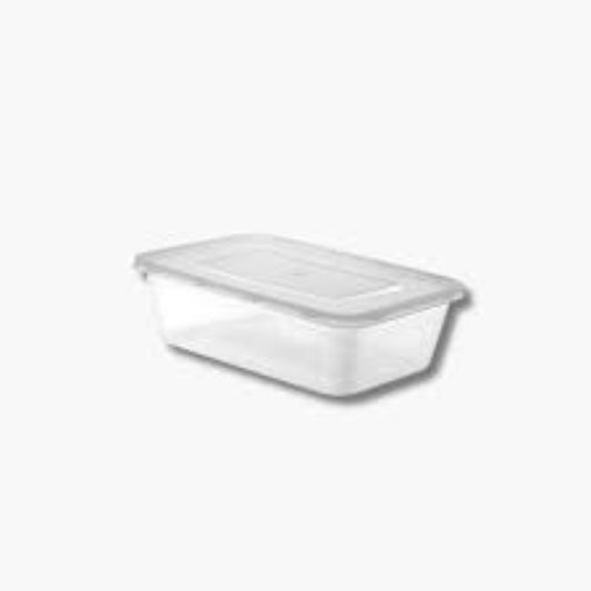 MP MAJESTIC C500 SMALL CLEAR PP PLASTIC CONT+LIDS-50PCS