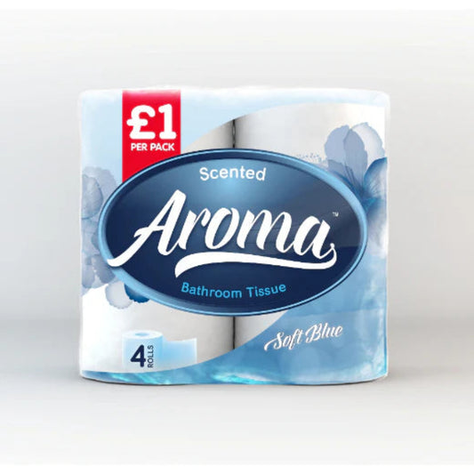 NOVA AROMA TOILET ROLL - 4 PACK BLUE PM-4pcs