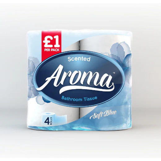 NOVA AROMA TOILET ROLL - 4 PACK WHITE PM-4