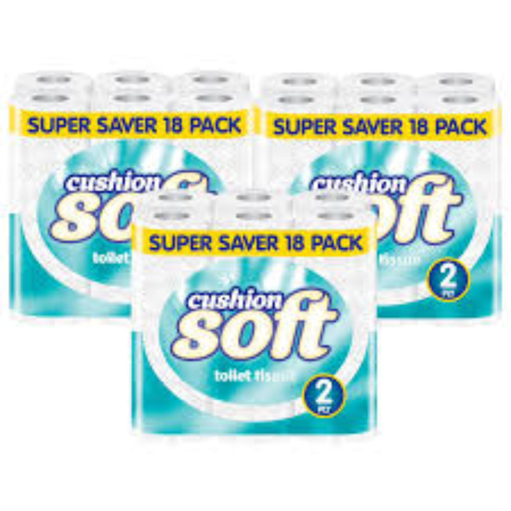 NOVA CUSHION SOFT TOILET ROLL - 18 PACK-18pcs