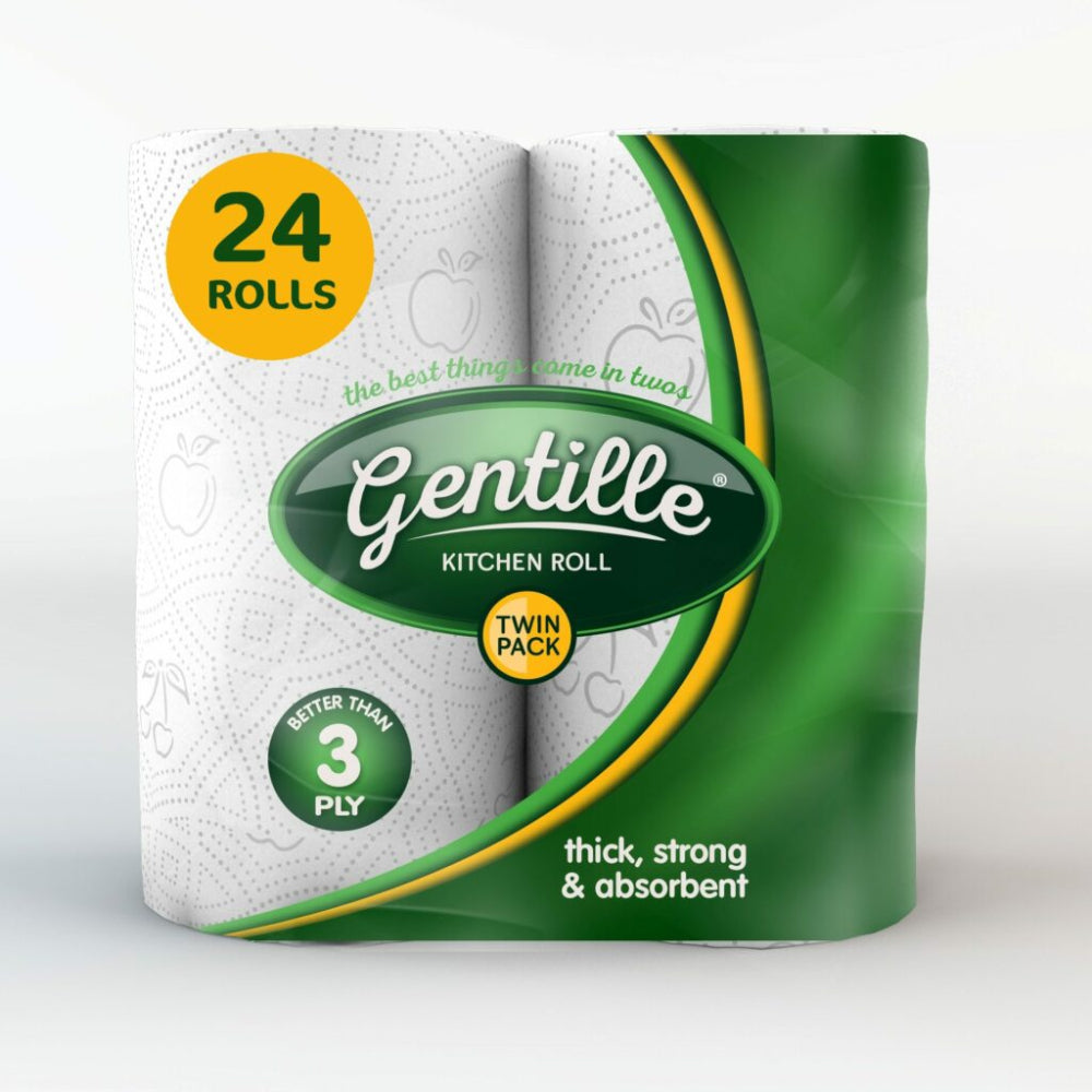 NOVA GENTILLE KITCHEN ROLL - TWIN PACK-2pcs