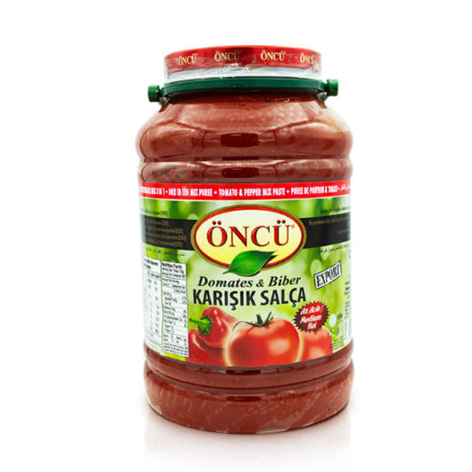 ONCU TOMATO-PEPPER MIX PASTE (PET)-4300GR