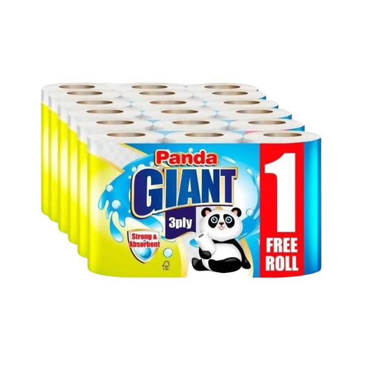 PANDA GIANT KITCHEN TOWEL - 3PLY-3ROLLS