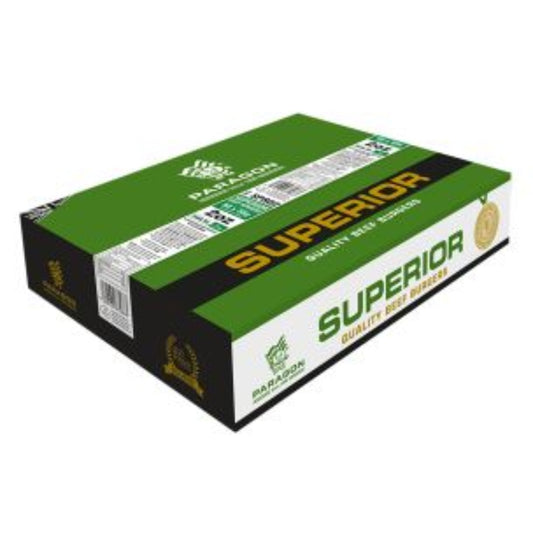 PARAGON HALAL SUPERIOR BEEF BURGER 2OZ-90x56g