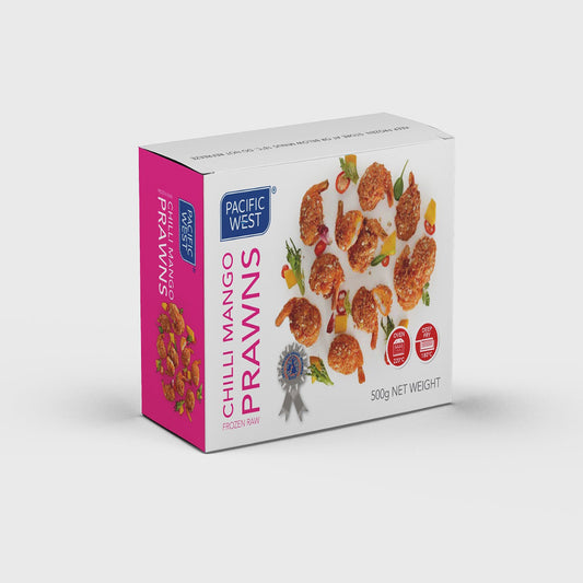 PASIFIC  WEST CHILLI MANGO PRAWNS 16/20-500g