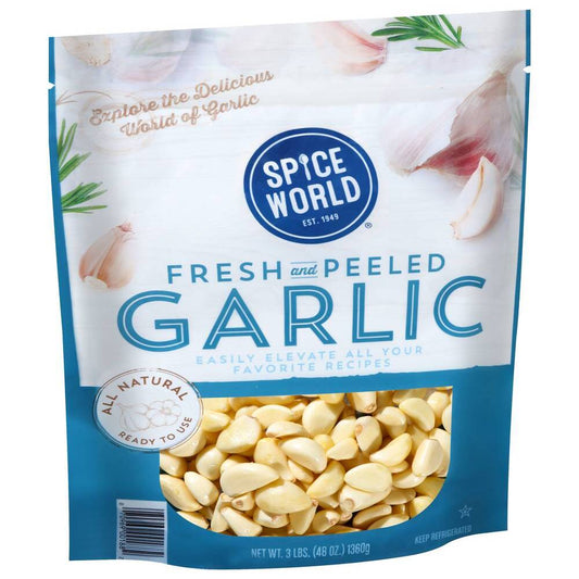 PEELED GARLIC CLOVES BAG