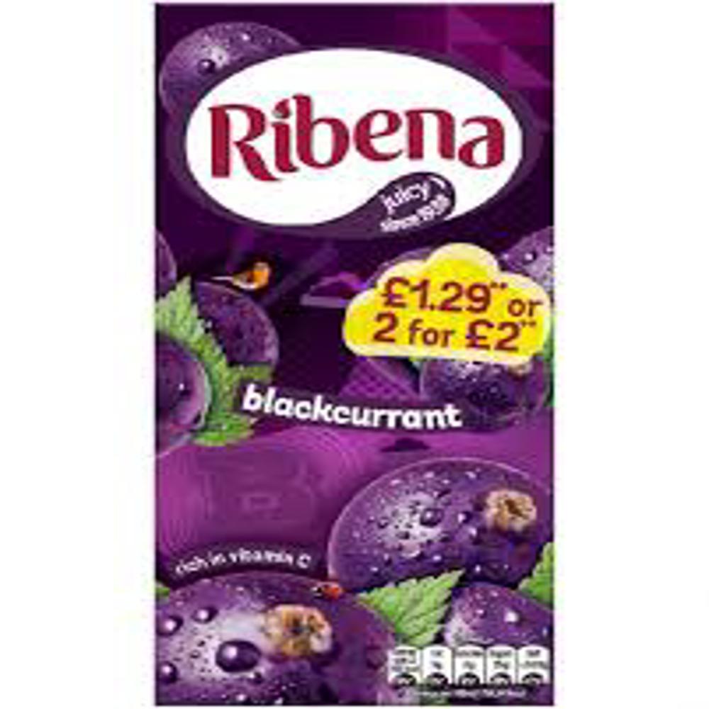 RIBENA BLACK CURRANT CARTON