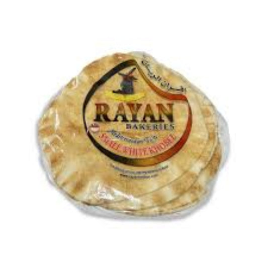 RYN RAYAN BAKERIES SMALL WHITE KHOBEZ-5PCS