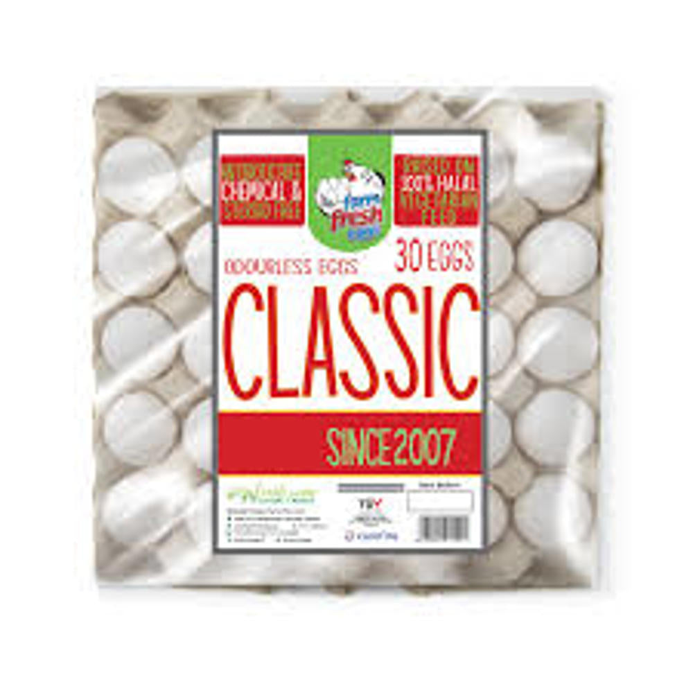 SMALL FRESH EGGS CLASS A (12TRAYX30PCS)