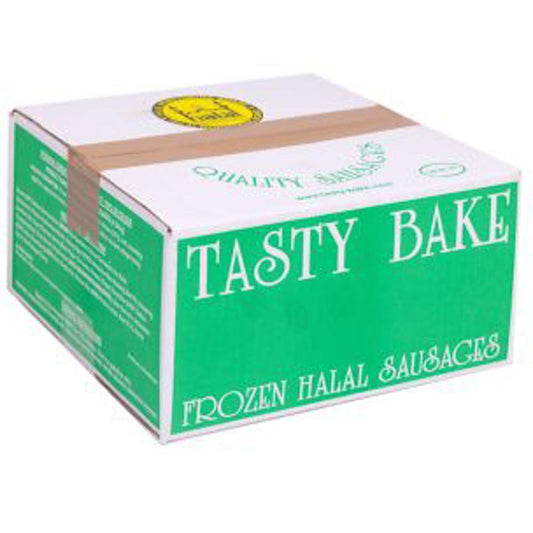 TASTY BAKE FROZEN HALAL SAUSAGES no8 (4.54KG)