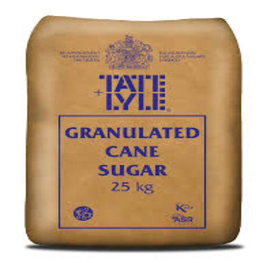 TATE & LYLE GRANULATED SUGAR 25 KG-25kg