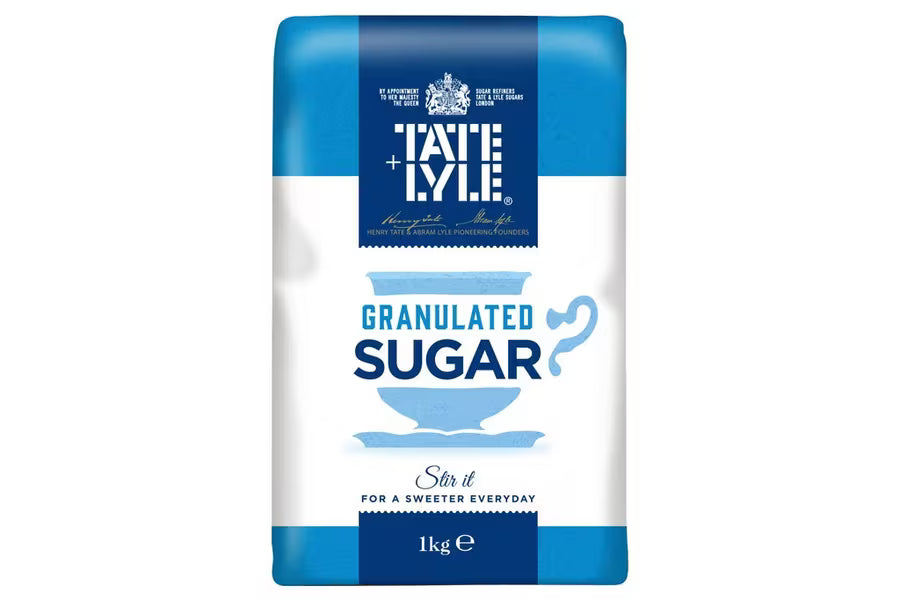 TATE & LYLE GRANULATED WHITE SUGAR-1KG