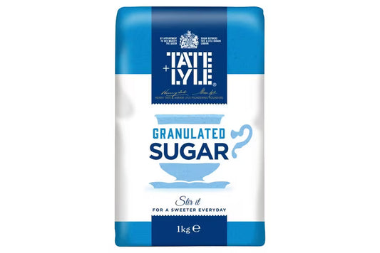 TATE & LYLE GRANULATED WHITE SUGAR-1KG