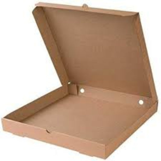 TK 12Inc PLAIN BROWN PIZZA BOXES-100PCS