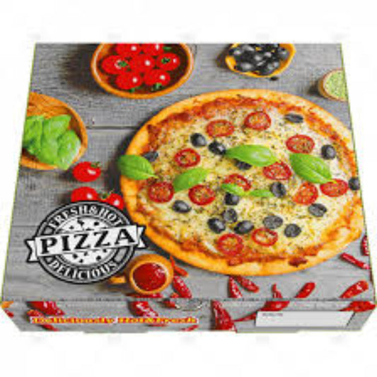 TK 9Inc COLOUR PIZZA BOXES-90PCS