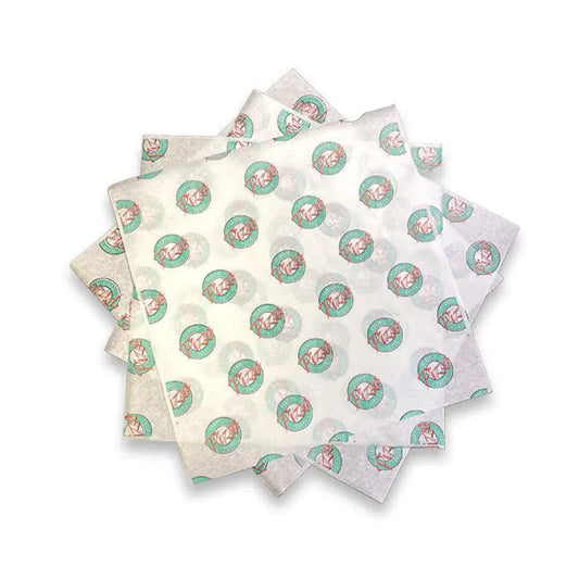UKF 10Inc PURE GREASEPROOF PIZZA BOX LINERS SHEETS-3KG(2000PCS)