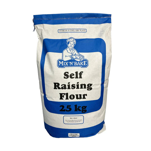 WM MIX N BAKE SELF RAISING FLOUR-25kg